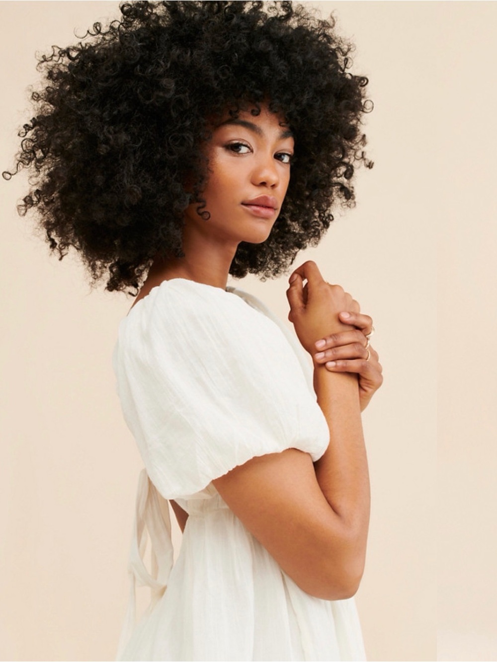 Free People ivory Marina Mini dress - Picture 4 of 7
